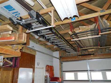 How To Hang Up Ladder In Garage At Christopher Larochelle Blog