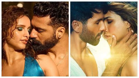 Celebs Intimate Scenes Vicky Kaushal Triptii Dimri To Shahid Kapoor