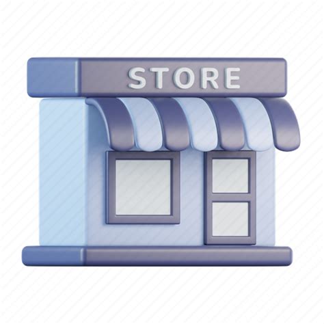Store Building Storefront House Retail Shop Icon Download On