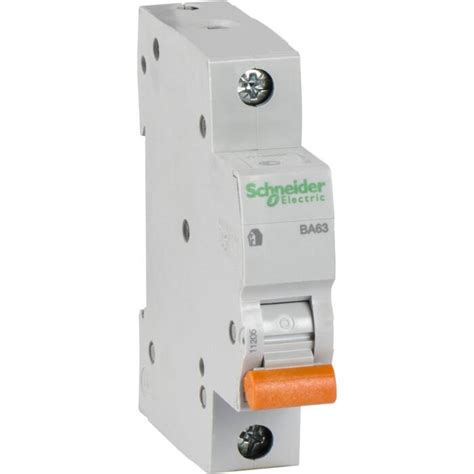Автоматический выключатель Schneider Electric Домовой 1P 25А (C) 4.5кА ...