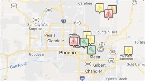 Srp Power Outage Map Mesa