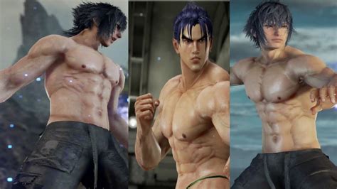 Tekken Shirtless Male Ryona，bryan Workout Jin Leroy Steve Law