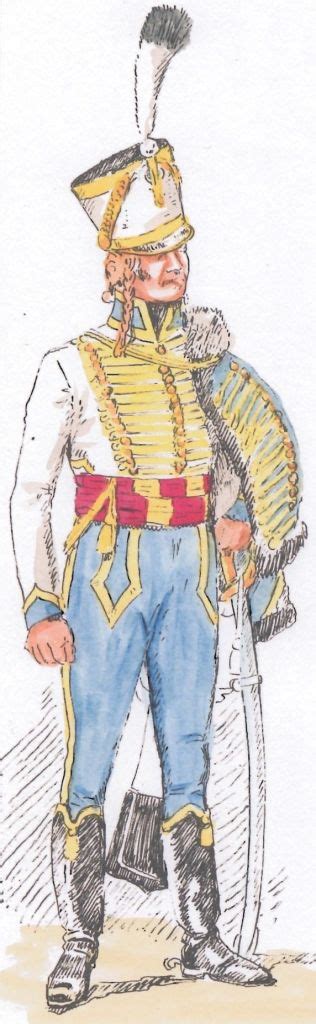 le 5e Régiment de Hussards 1793 1815 Trompette Chasseurs