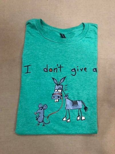 I Don T Give A Rats Ass Svg Graphic Tee Cut File I Dont Etsy Canada