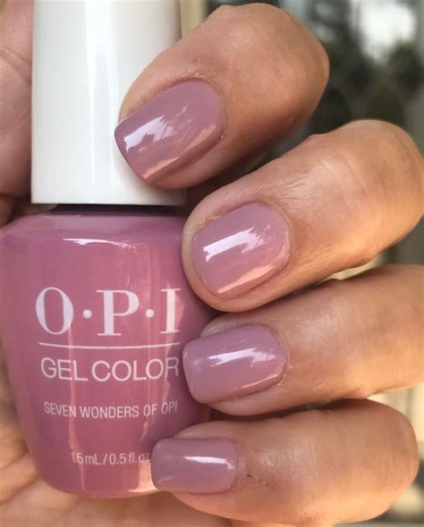 Opi Seven Wonders Of Opi Gelcolor Peru Collection Fall Fall