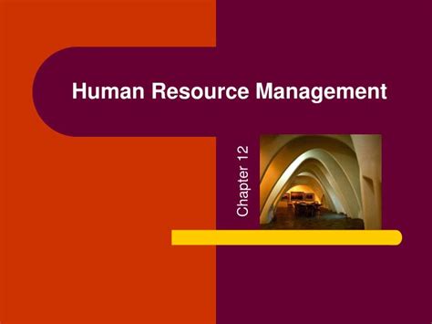 Ppt Human Resource Management Powerpoint Presentation Free Download