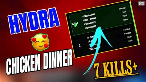 Hydra Chicken Dinner In Freedom Fece Of Turnament YouTube