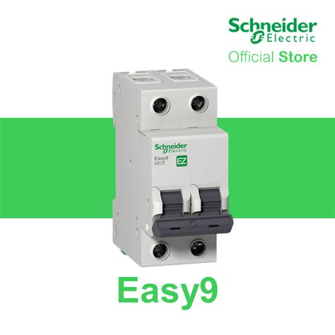 Schneider Electric Easy9 Miniature Circuit Breaker 2P 25A C 6000A 230V