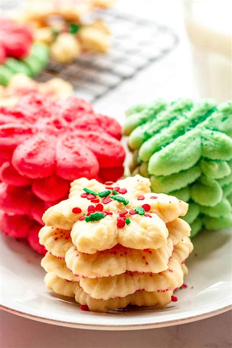 Classic Cream Cheese Spritz Cookies All Things Mamma