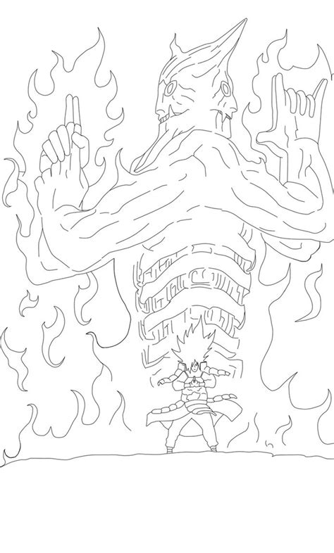 Madaras Susanoo By Lthrl On Deviantart Naruto Sketch Drawing Naruto