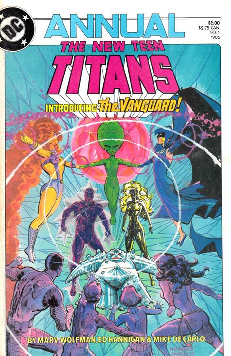 New Teen Titans Annual 1 Fine 6 0 DC Comic Dreamlandcomics