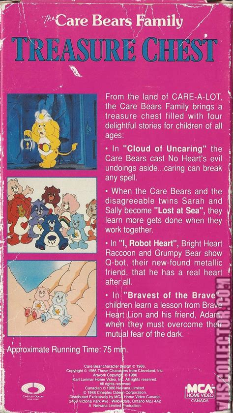 The Care Bears Family Treasure Chest | VHSCollector.com