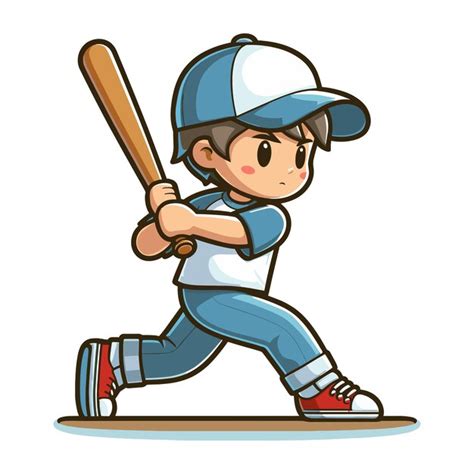 Un Petit Garçon Mignon Et Heureux Jouant Au Softball De Baseball Dans