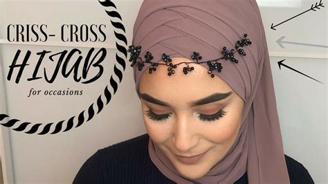 Criss Cross Hijab Style I Occasional Youtube