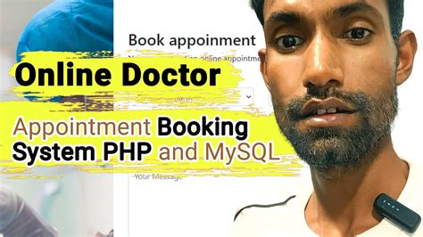 Online Doctor Appointment Booking System Php And Mysql Youtube