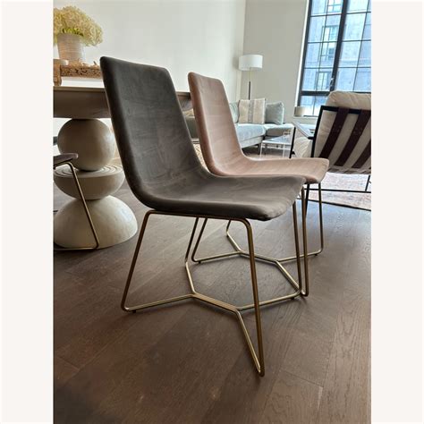 West Elm Slope Dining Chair Set Of Aptdeco