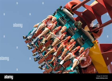 Silver Bullet Roller Coaster Hi Res Stock Photography And Images Alamy