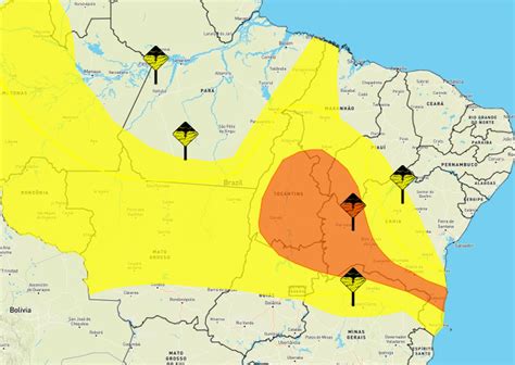 Com Previsão De Pancadas De Chuva Umidade Do Ar Pode Chegar A 90