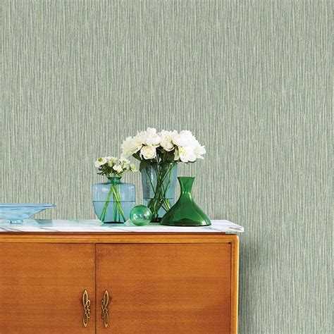 2901 25421 Raffia Thames Green Faux Grasscloth Wallpaper By A Street Prints