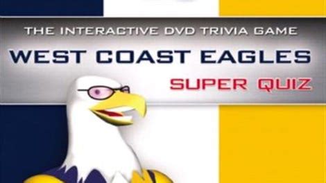 Official AFL The Interactive DVD Trivia Game West Coast Eagles Super