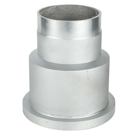 Aluminium Casting And Machining Connecting Pipe With Flange China