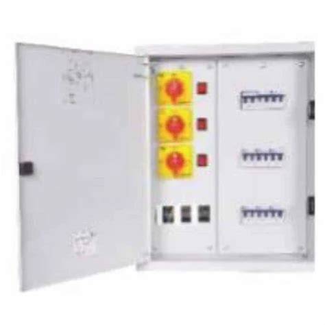 Landt Tripbox Plus 6 Mod Phase Selector Double Door Distribution Board