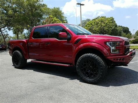 Ruby Red 2017 Ford Raptor Wallpaper