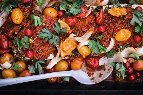 Pistachio Crusted Tofu With Red Chimichurri