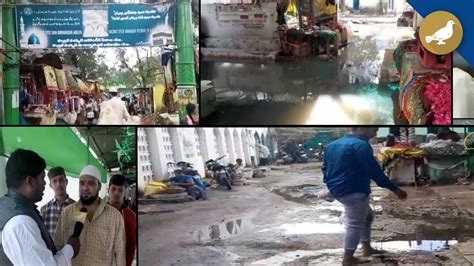 Telangana Sewage Overflow Bad Roads At Jp Dargah Youtube