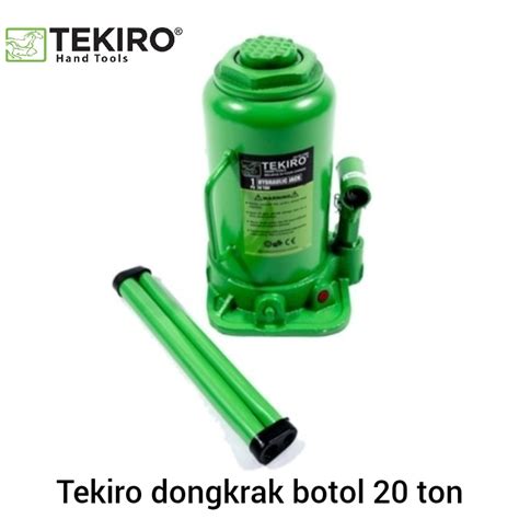 Jual Tekiro Dongkrak Botol Ton Hydraulic Bottle Jack Ton