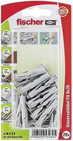 Fischer 053280 Befestigungsmaterial K SB Karte Inhalt 20 X