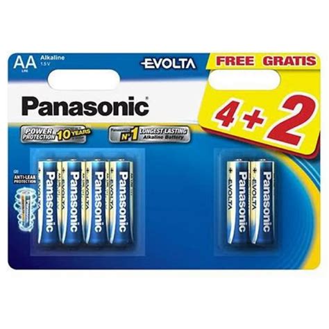 Panasonic Evolta Aa Lr Lr Ege Bw