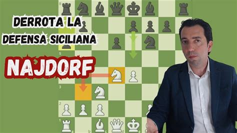 Derrota La Variante Najdorf De La Siciliana Youtube