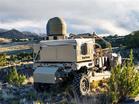 Raytheon Unveils a Drone-Killing, Laser-Firing Dune Buggy | WIRED