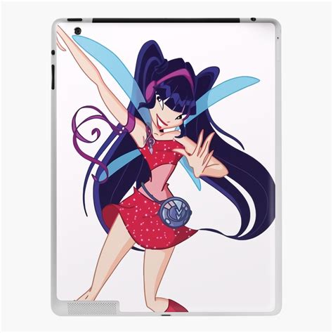 Musa Charmix With Long Hair Winx Club Ipad Case Skin By Milkyplanet