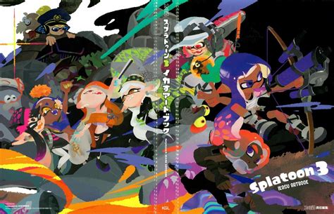 Filethe Art Of Splatoon 3 Cover Alt Inkipedia The Splatoon Wiki