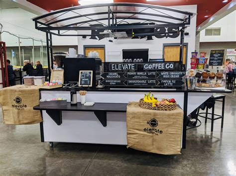 Rent Our Mobile Coffee Cart Coffee For Weddings And Events Elevate