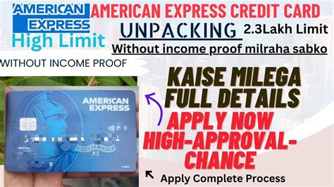 American Express Smart Earn Credit Card Live Apply Process Unpacking