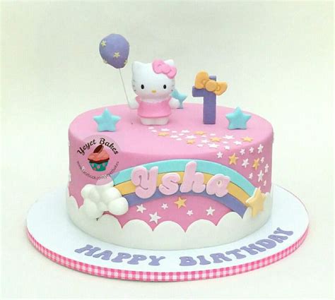 Hello Kitty Cake | Hello kitty cake, Hello kitty birthday cake, Hello kitty cake design