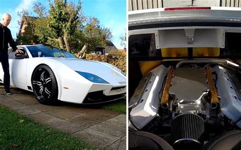 Man Builds Own Supercar Inspired By The De Tomaso Pantera