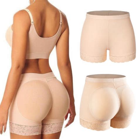 Damen Push Up Po Höschen Slip Unterhose Mieder Pants Gepolstert