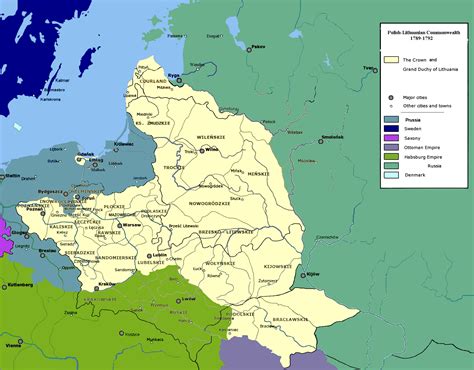 Polish Lithuanian Commonwealth During Year 1789 Till 1792 Rmapporn