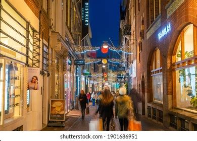 Binnenhof Castle Dutch Parliament Cityscape Downtown Stock Photo