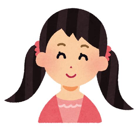 ツインテールのイラスト かわいいフリー素材集 いらすとや