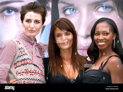 (From left to right) Erin O'Connor, Helena Christensen and Jamelia ...