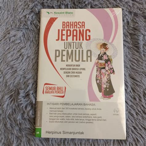 Jual Buku Bahasa Jepang Untuk Pemula Kesaint Blanc Herpinus Simanjuntak