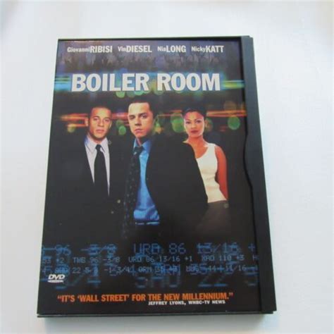 Boiler Room Dvd 2000 Giovanni Ribisi Vin Diesel Nia Long Nicky Katt