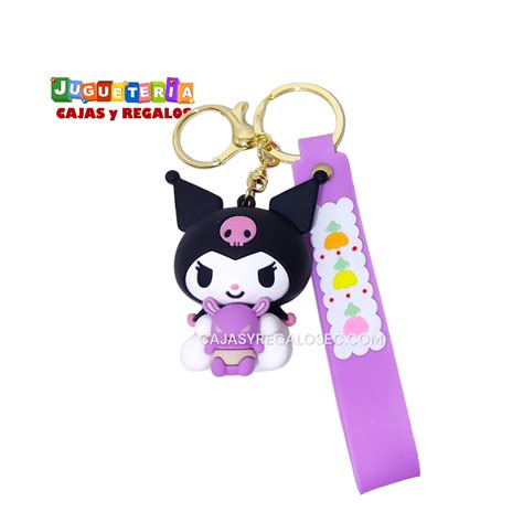 Llavero Kuromi Sanrio Kuromi P3488 Cajasyregalosec