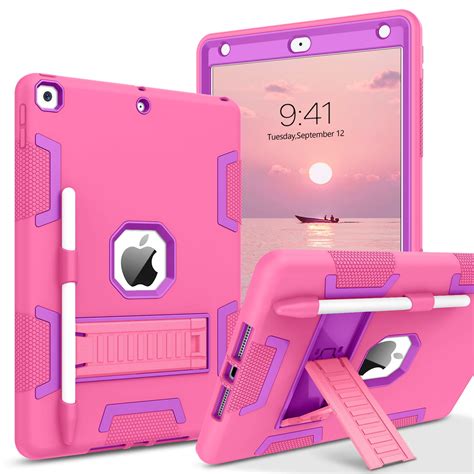 BENTOBEN Case for iPad 9th/ 8th/ 7th Gen 10.2" with Kickstand, 3 in 1 Heavy Duty Rugged ...