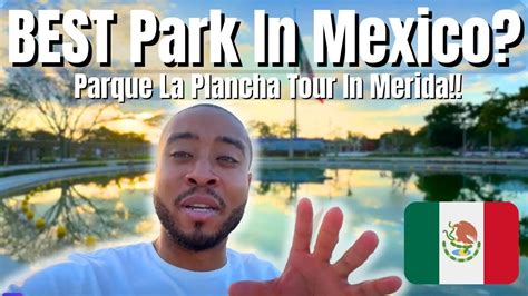 The BEST Park In Mexico Is In Merida Parque La Plancha Tour